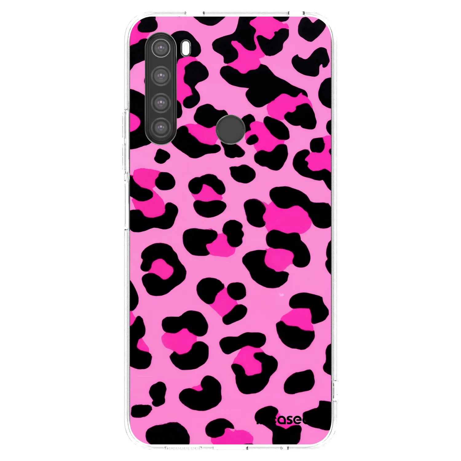 Picasee διαφανής θήκη σιλικόνης Xiaomi Redmi Note 8 - Pink Tiger