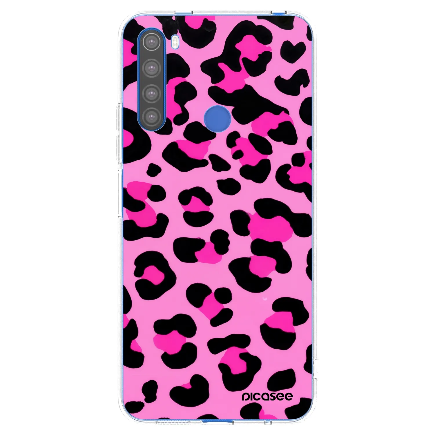 Picasee διαφανής θήκη σιλικόνης Xiaomi Redmi Note 8T - Pink Tiger