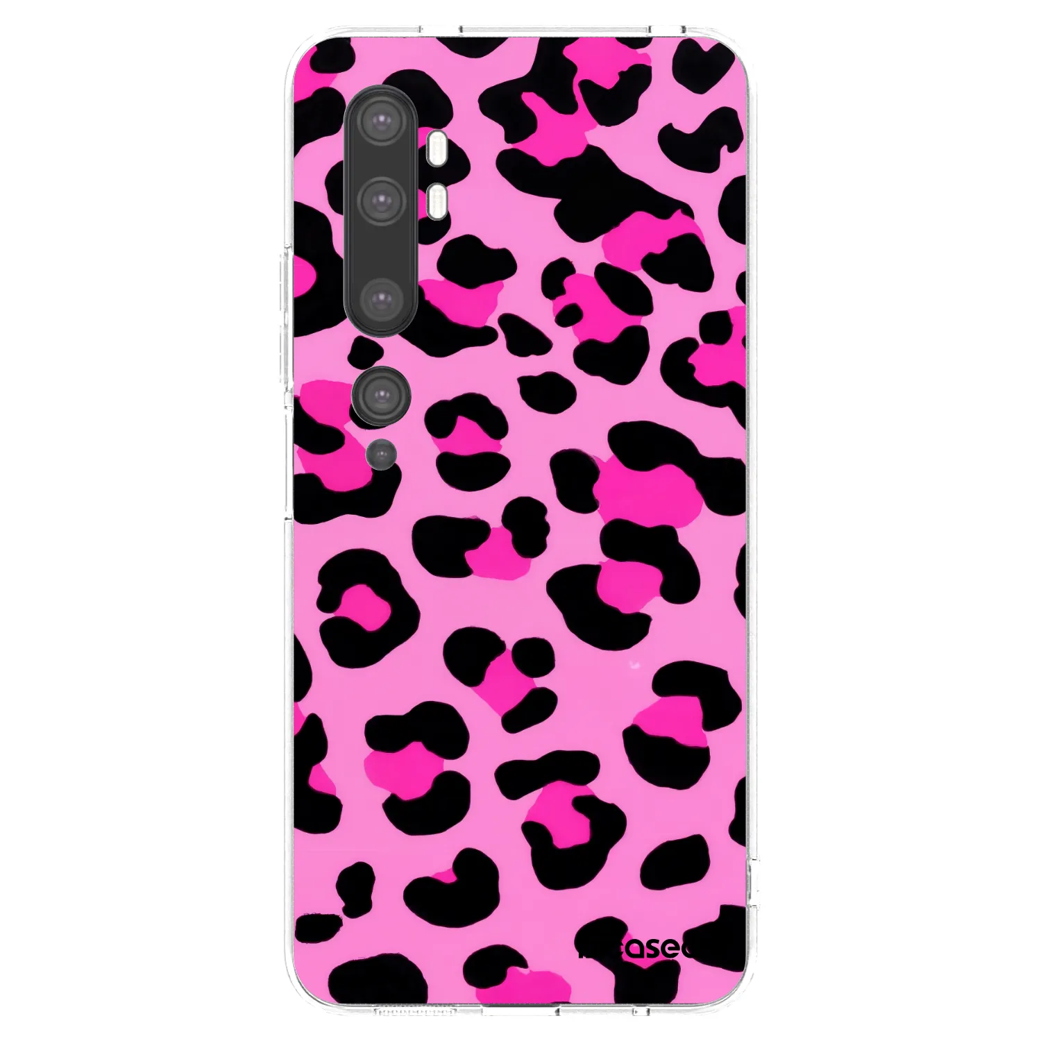 Picasee διαφανής θήκη σιλικόνης Xiaomi Mi Note 10 (Pro) - Pink Tiger