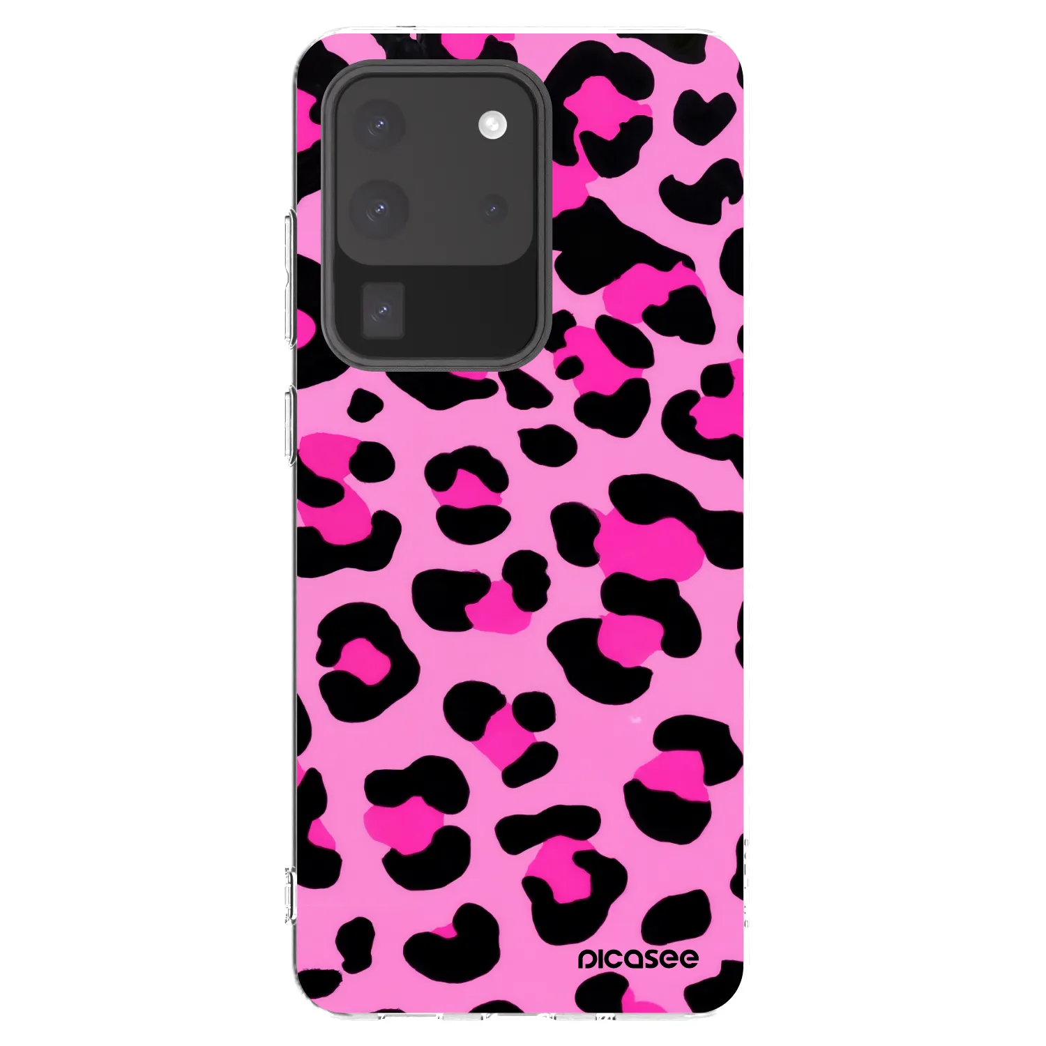 Picasee διαφανής θήκη σιλικόνης Samsung Galaxy S20 Ultra 5G G988F - Pink Tiger