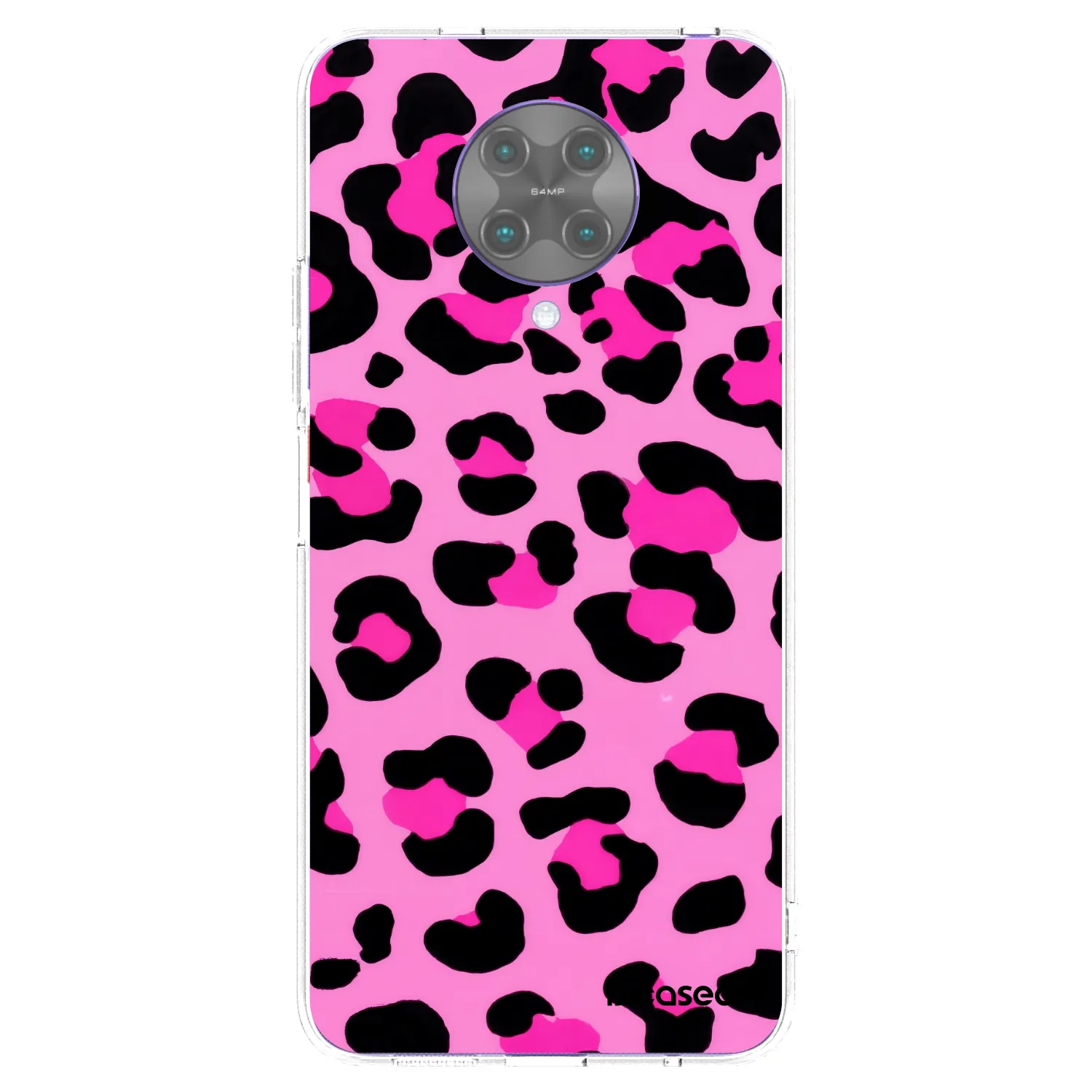 Picasee διαφανής θήκη σιλικόνης Xiaomi Poco F2 Pro - Pink Tiger