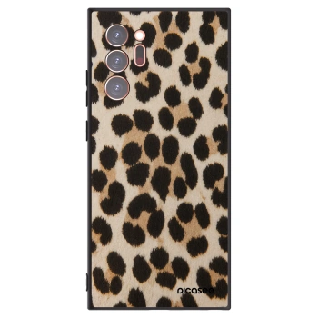 Picasee Μαύρη θήκη σιλικόνης για Samsung Galaxy Note 20 Ultra - Brown Tiger