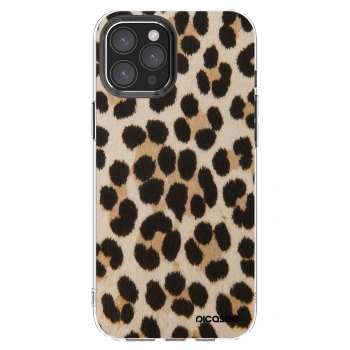 Picasee διαφανής θήκη σιλικόνης Apple iPhone 12 Pro Max - Brown Tiger
