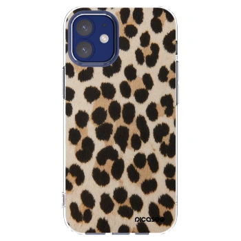 Picasee διαφανής θήκη σιλικόνης Apple iPhone 12 mini - Brown Tiger