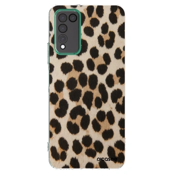 Picasee διαφανής θήκη σιλικόνης Honor 10X Lite - Brown Tiger
