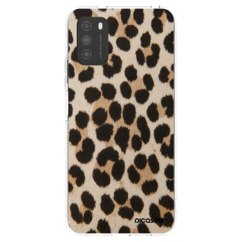 Picasee διαφανής θήκη σιλικόνης Xiaomi Poco M3 - Brown Tiger