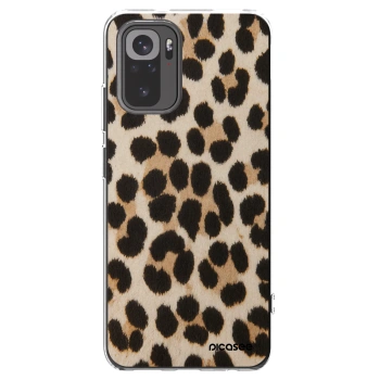 Picasee διαφανής θήκη σιλικόνης Xiaomi Redmi Note 10 - Brown Tiger