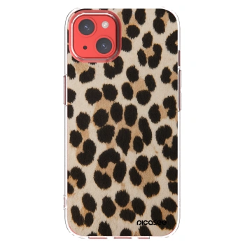 Picasee διαφανής θήκη σιλικόνης Apple iPhone 13 - Brown Tiger