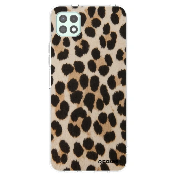 Picasee διαφανής θήκη σιλικόνης Samsung Galaxy A22 A226B 5G - Brown Tiger