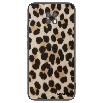 Picasee Μαύρη θήκη σιλικόνης για Xiaomi Redmi Note 9T - Brown Tiger