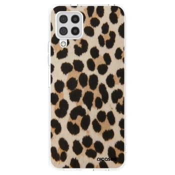 Picasee διαφανής θήκη σιλικόνης Samsung Galaxy A22 A225F 4G - Brown Tiger