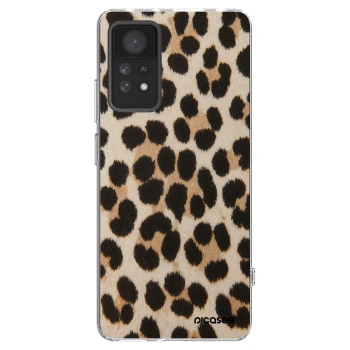 Picasee διαφανής θήκη σιλικόνης Xiaomi Redmi Note 11 Pro - Brown Tiger