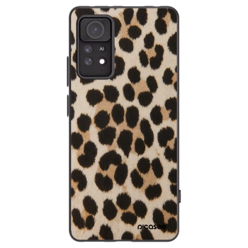 Picasee Μαύρη θήκη σιλικόνης για Xiaomi Redmi Note 11 Pro 5G - Brown Tiger