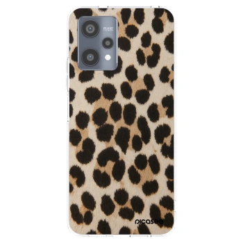 Picasee διαφανής θήκη σιλικόνης Realme 9 Pro 5G - Brown Tiger