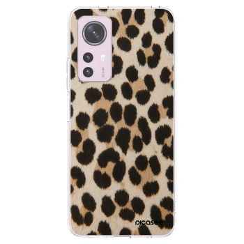 Picasee διαφανής θήκη σιλικόνης Xiaomi 12 - Brown Tiger