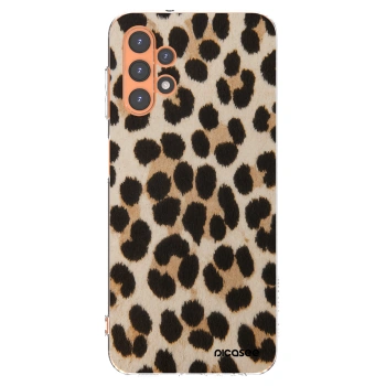 Picasee διαφανής θήκη σιλικόνης Samsung Galaxy A13 4G A135 - Brown Tiger