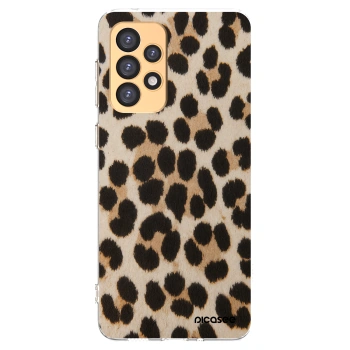 Picasee διαφανής θήκη σιλικόνης Samsung Galaxy A33 5G A336 - Brown Tiger
