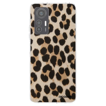 Picasee διαφανής θήκη σιλικόνης Xiaomi 12 Lite - Brown Tiger