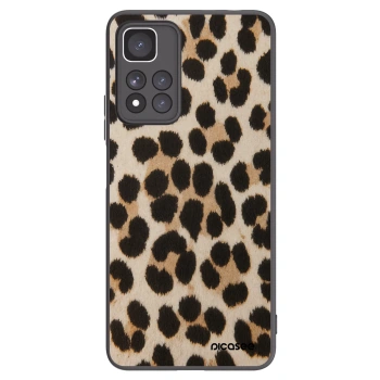 Picasee Μαύρη θήκη σιλικόνης για Xiaomi Redmi Note 11 Pro+ 5G - Brown Tiger
