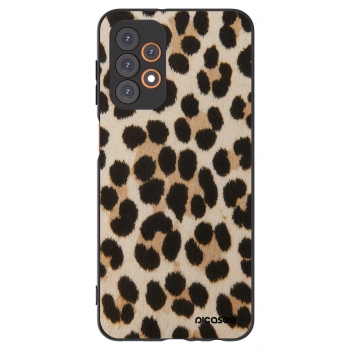 Picasee Μαύρη θήκη σιλικόνης για Samsung Galaxy A23 A236B 5G - Brown Tiger