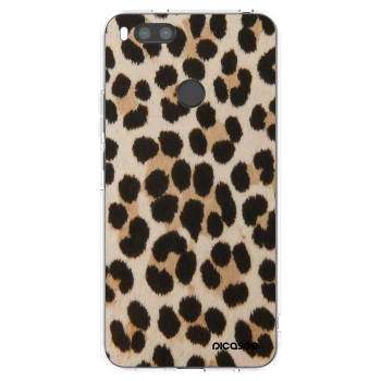 Picasee διαφανής θήκη σιλικόνης Xiaomi Redmi A1 - Brown Tiger