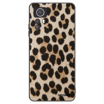 Picasee Μαύρη θήκη σιλικόνης για Xiaomi Redmi Note 12S - Brown Tiger