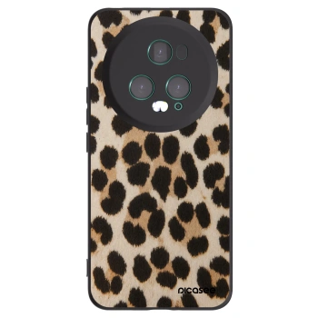Picasee Μαύρη θήκη σιλικόνης για Honor Magic5 Pro - Brown Tiger