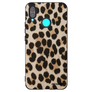 Picasee Μαύρη θήκη σιλικόνης για Huawei Nova 3 - Brown Tiger