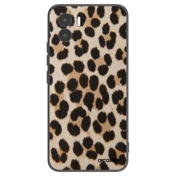 Picasee Μαύρη θήκη σιλικόνης για Xiaomi Redmi A2 - Brown Tiger