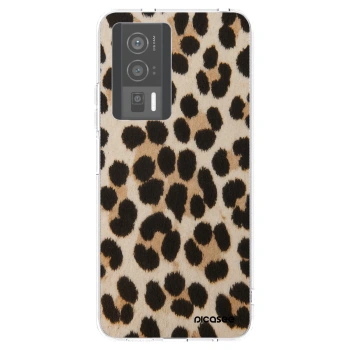 Picasee διαφανής θήκη σιλικόνης Xiaomi Poco F5 Pro 5G - Brown Tiger