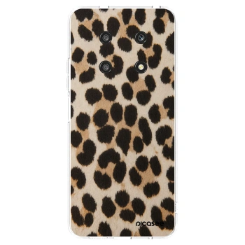 Picasee διαφανής θήκη σιλικόνης Honor Magic4 Lite 5G - Brown Tiger