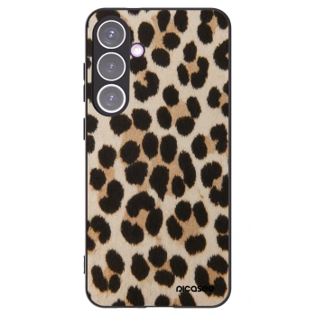 Picasee Μαύρη θήκη σιλικόνης για Samsung Galaxy S24+ S926B 5G - Brown Tiger