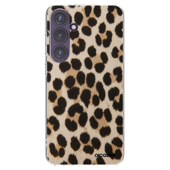Picasee διαφανής θήκη σιλικόνης Samsung Galaxy S24+ S926B 5G - Brown Tiger