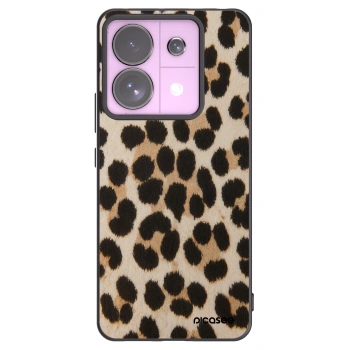 Picasee Μαύρη θήκη σιλικόνης για Xiaomi Redmi Note 13 Pro 5G - Brown Tiger