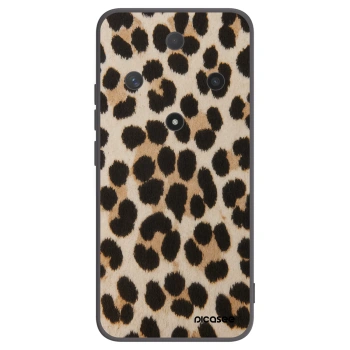 Picasee Μαύρη θήκη σιλικόνης για Honor Magic6 Lite 5G - Brown Tiger