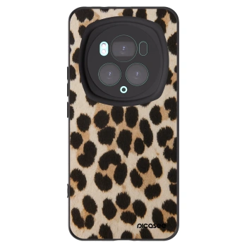 Picasee Μαύρη θήκη σιλικόνης για Honor Magic6 Pro - Brown Tiger