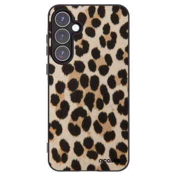 Picasee Μαύρη θήκη σιλικόνης για Samsung Galaxy A55 5G A556B - Brown Tiger