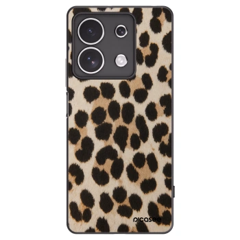 Picasee Μαύρη θήκη σιλικόνης για Xiaomi Redmi Note 13 4G - Brown Tiger