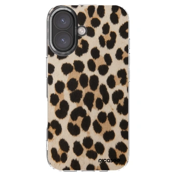 Picasee διαφανής θήκη σιλικόνης Apple iPhone 16 - Brown Tiger