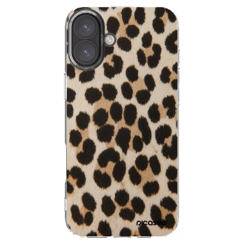 Picasee διαφανής θήκη σιλικόνης Apple iPhone 16 Plus - Brown Tiger