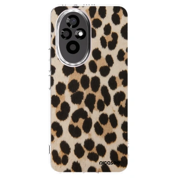 Picasee διαφανής θήκη σιλικόνης Honor 200 Pro 5G - Brown Tiger