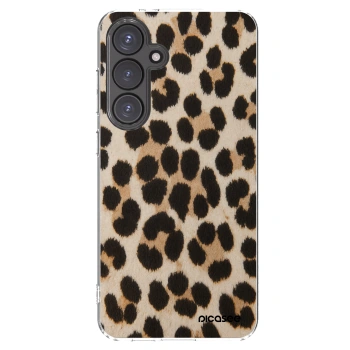 Picasee διαφανής θήκη σιλικόνης Samsung Galaxy S24 FE S721B - Brown Tiger