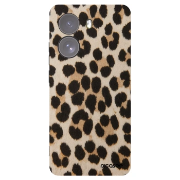 Picasee Μαύρη θήκη σιλικόνης για Xiaomi Poco X7 - Brown Tiger