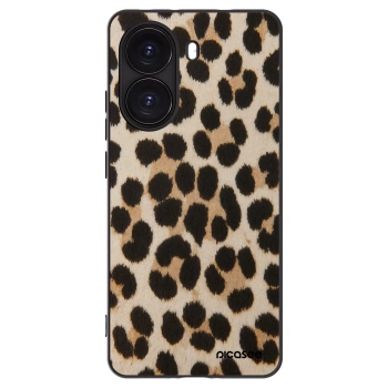 Picasee Μαύρη θήκη σιλικόνης για Xiaomi Poco X7 Pro 5G - Brown Tiger