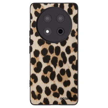 Picasee Μαύρη θήκη σιλικόνης για Honor Magic7 Lite 5G - Brown Tiger