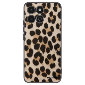 Picasee Μαύρη θήκη σιλικόνης για Honor 200 Smart 5G - Brown Tiger