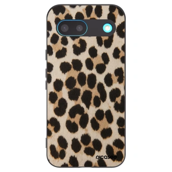 Picasee Μαύρη θήκη σιλικόνης για Google Pixel 8 - Brown Tiger