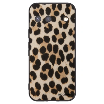 Picasee Μαύρη θήκη σιλικόνης για Google Pixel 9 - Brown Tiger