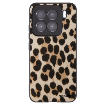 Picasee Μαύρη θήκη σιλικόνης για Xiaomi 15 - Brown Tiger