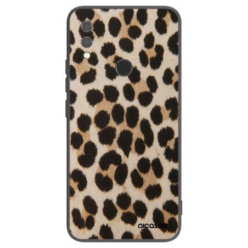 Picasee Μαύρη θήκη σιλικόνης για Xiaomi Redmi Note 7 - Brown Tiger